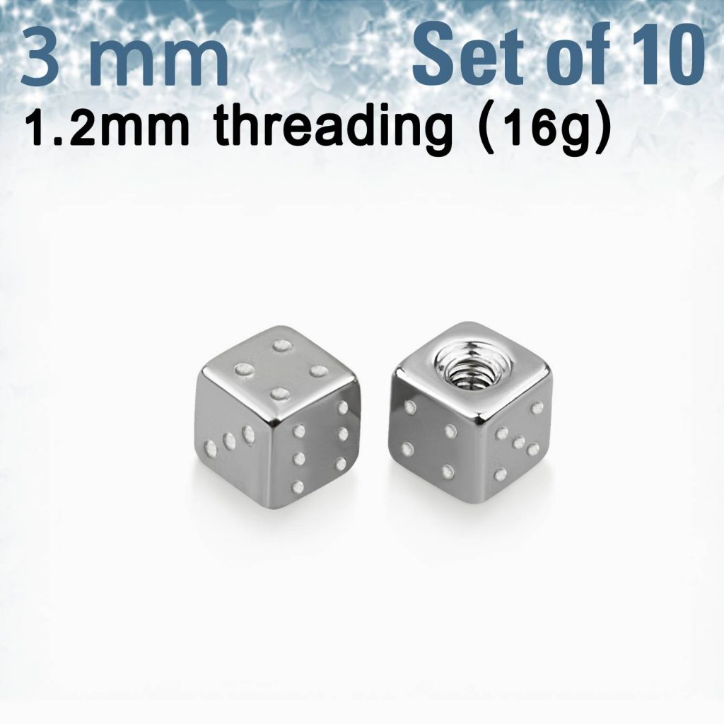 60 Piezas Acero Quirúrgico 14g Lengua Ombligo Acrílico Bolas